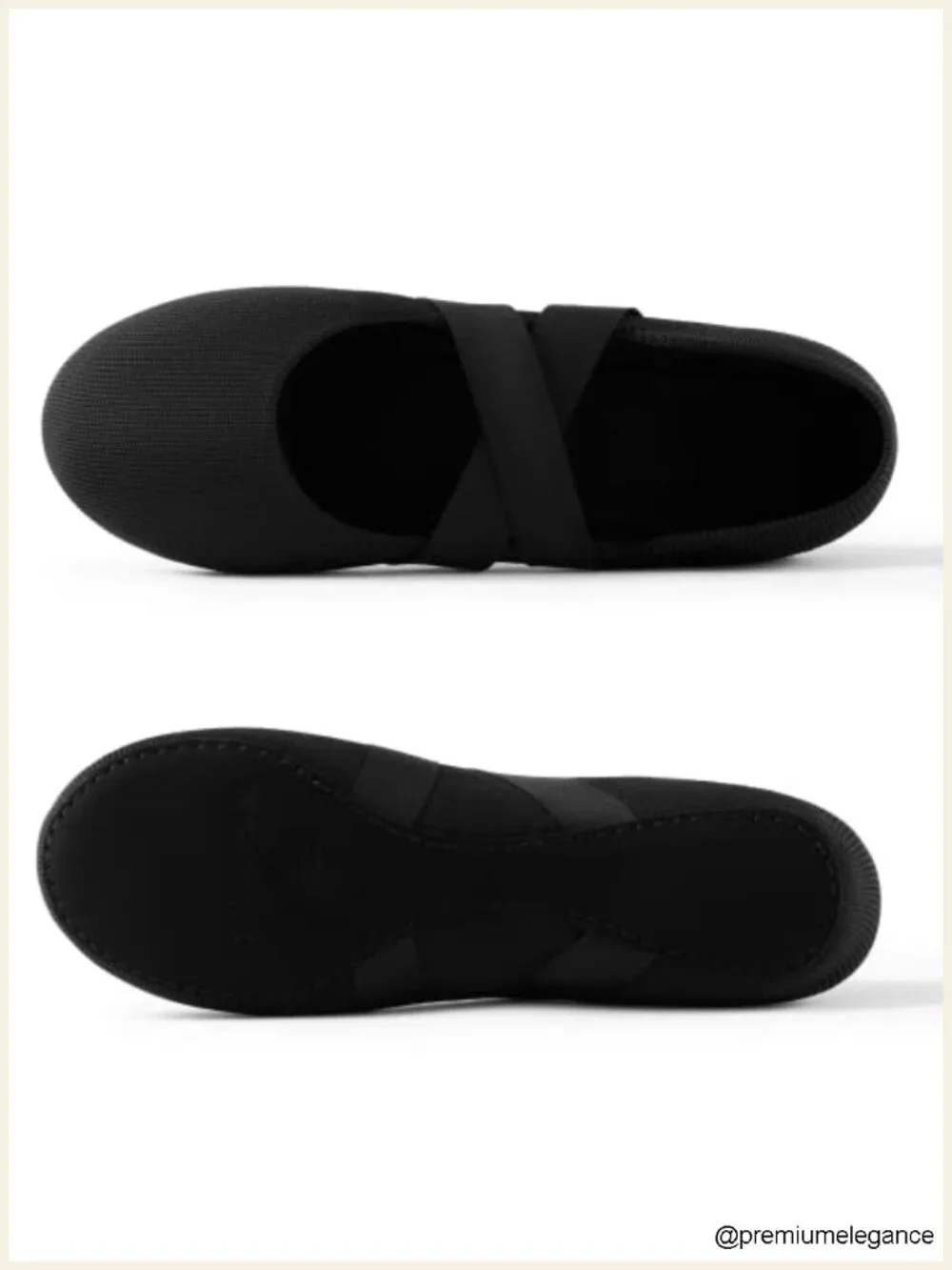 Ballet Shoes for Women - Full Sole Leather Arch Support Dance Shoes